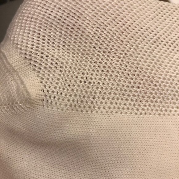 Gucci Mesh Cotton Socks with Web in White NEW WITH TAG - Picture 2 of 5